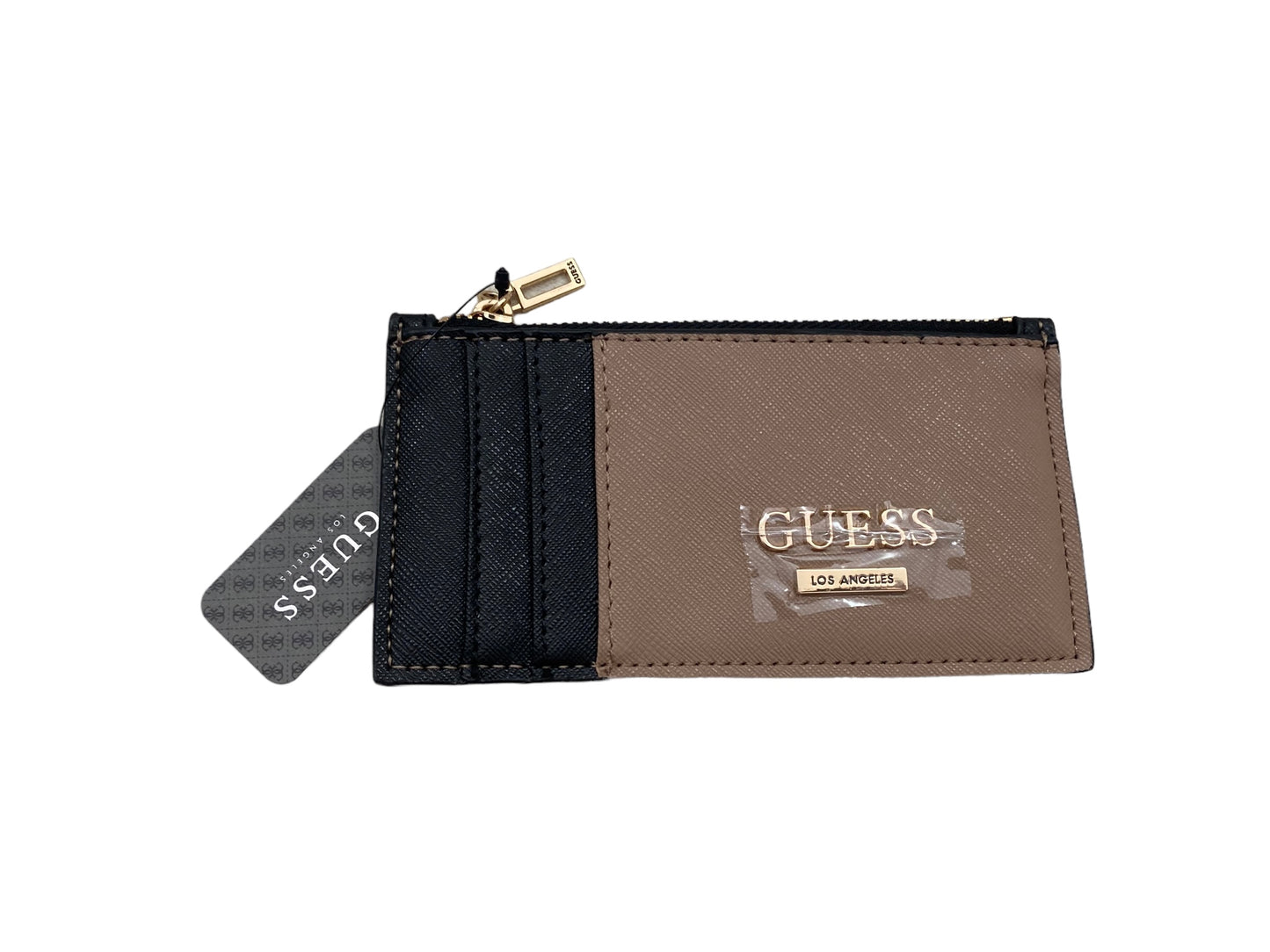 Tarjetero 6 compartimentos y monedero marca GUESS