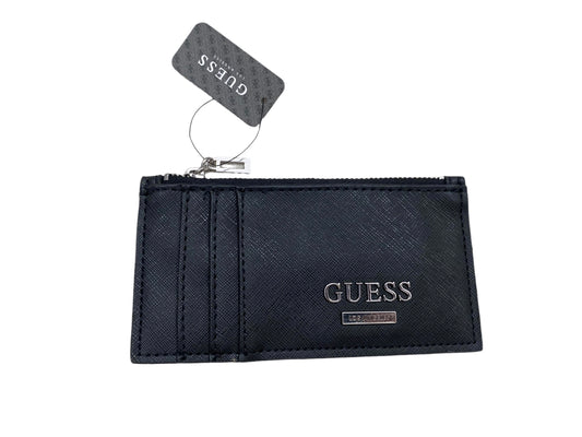 Tarjetero 6 compartimentos y monedero marca GUESS