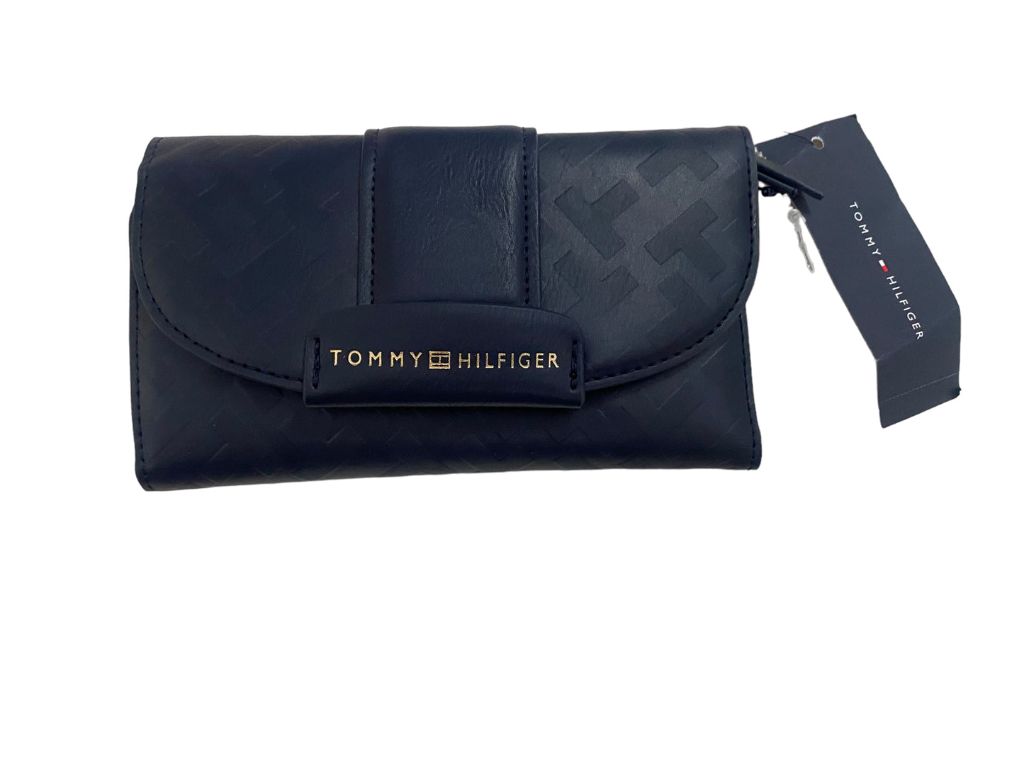 Cartera Tommy Hilfiger con broche al frente