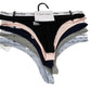 Juego de 5 piezas de tangas marca Calvin Klein