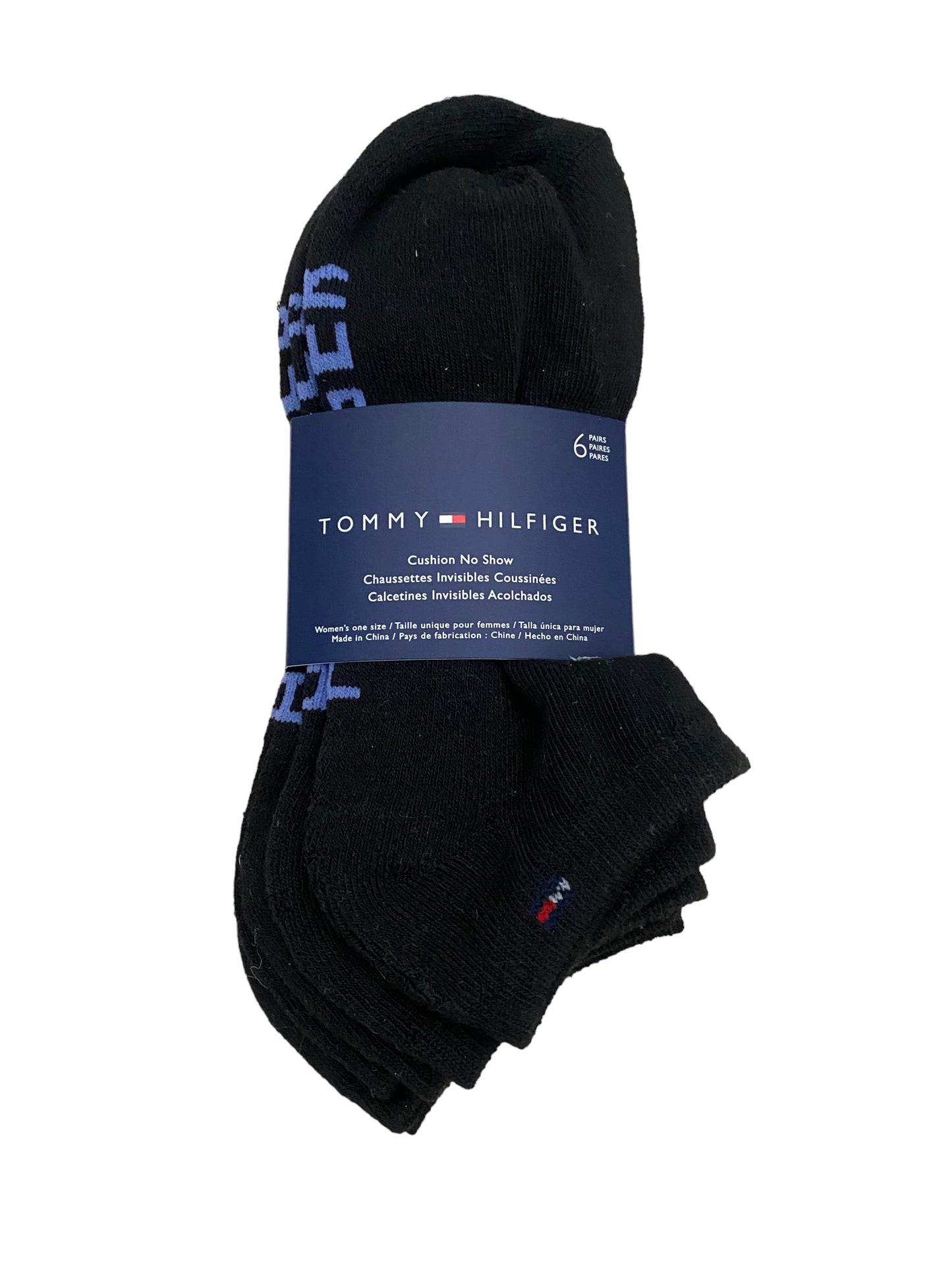 Juego de 6 pares de calcetas marca Tommy Hilfiger