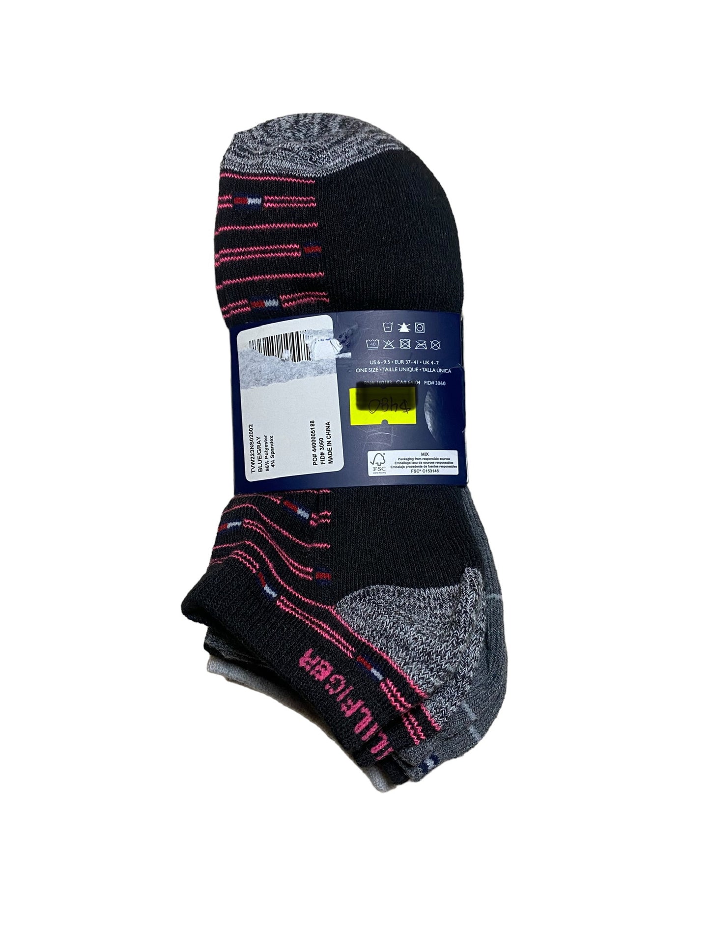 Juego de 6 pares de calcetas marca Tommy Hilfiger