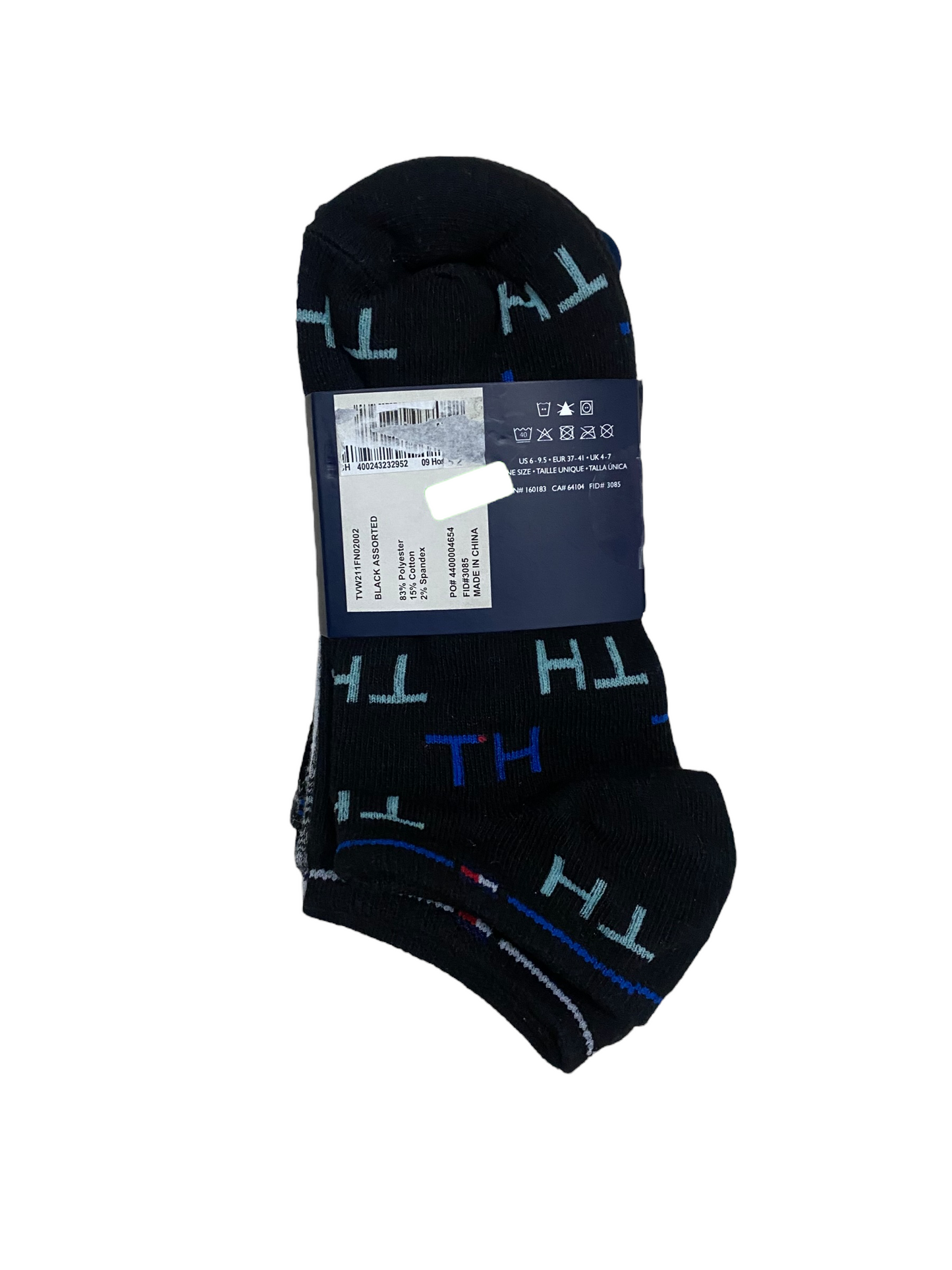 Juego de 6 pares de calcetas marca Tommy Hilfiger