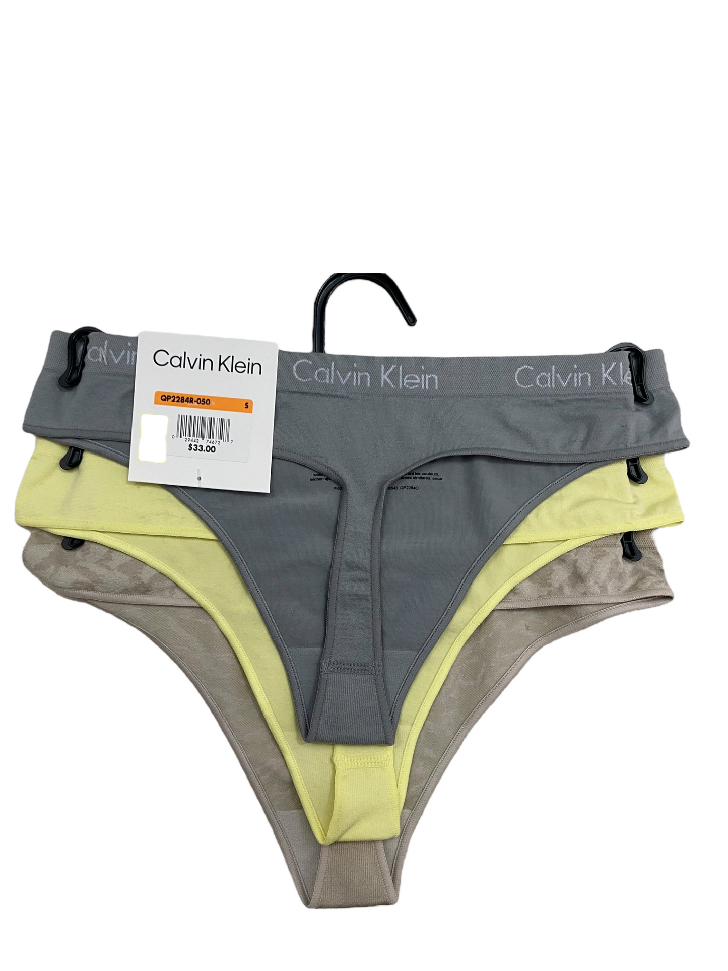 Juego de 3 tangas marca Calvin Klein